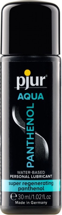 Лубрикант на водной основе с пантенолом pjur AQUA Panthenol - 30 мл. - Pjur - купить с доставкой в Сочи
