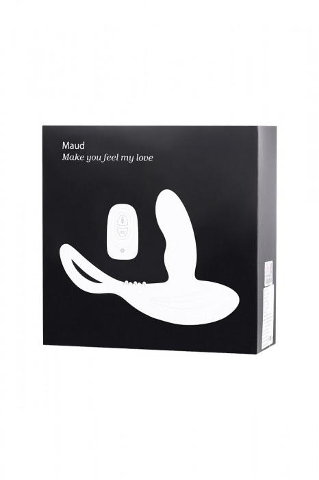 Черный стимулятор простаты Maud с вибрацией - Levett - в Сочи купить с доставкой