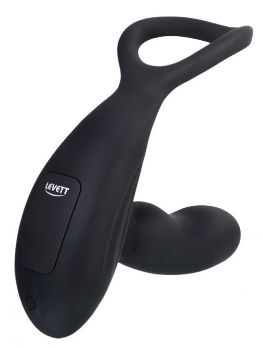 Черный стимулятор простаты Maud с вибрацией - Levett - в Сочи купить с доставкой