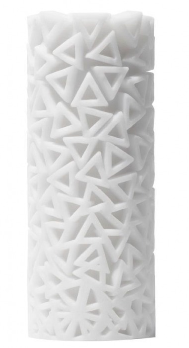 Белый 3D мастурбатор PILE - Tenga - в Сочи купить с доставкой