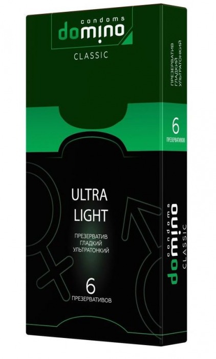 Супертонкие презервативы DOMINO Ultra Light - 6 шт. - Domino - купить с доставкой в Сочи