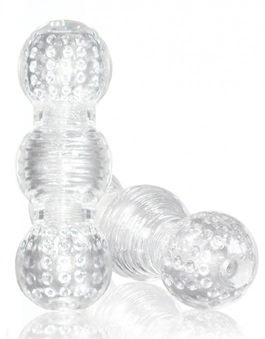 Прозрачный фигурный мастурбатор Master Stroker - Blush Novelties - в Сочи купить с доставкой