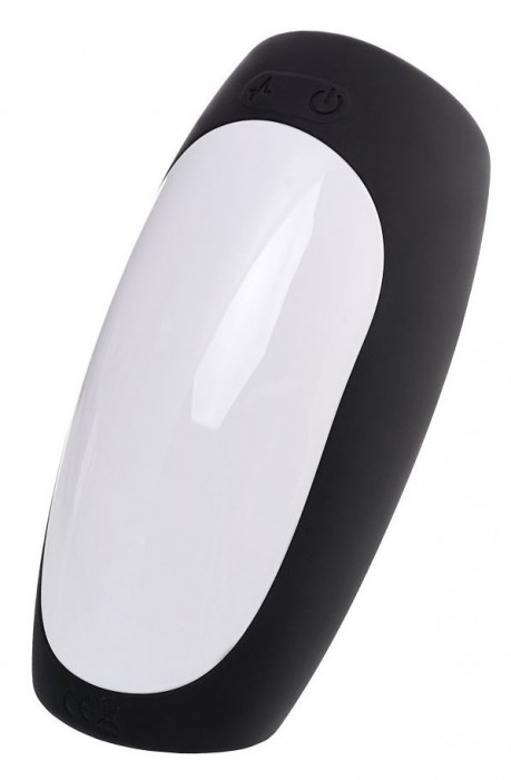 Черно-белый перезаряжаемый мастурбатор Erotist Hailstorm - Erotist Adult Toys - в Сочи купить с доставкой