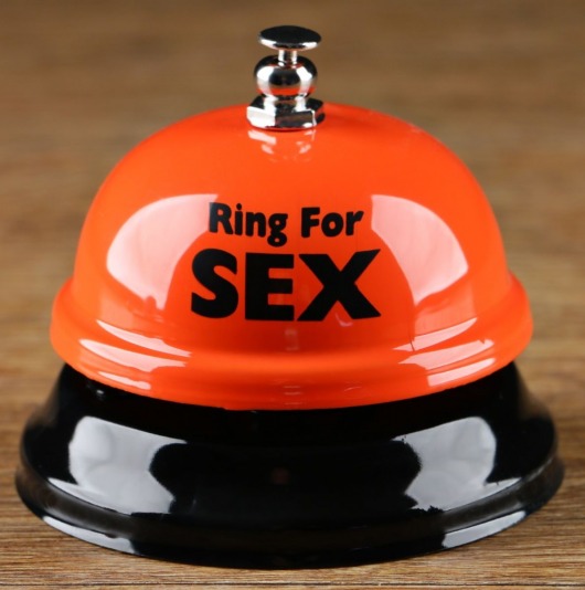 Настольный звонок RING FOR SEX - Сима-Ленд - купить с доставкой в Сочи