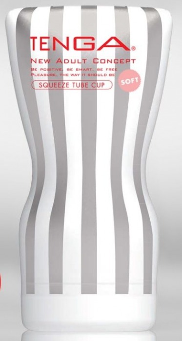 Мастурбатор TENGA Squeeze Tube Cup Soft - Tenga - в Сочи купить с доставкой