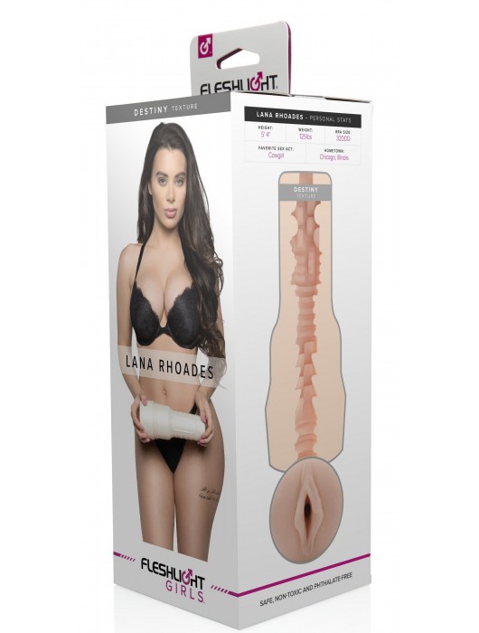 Мастурбатор-вагина Fleshlight Girls - Lana Rhoades Destiny - Fleshlight - в Сочи купить с доставкой