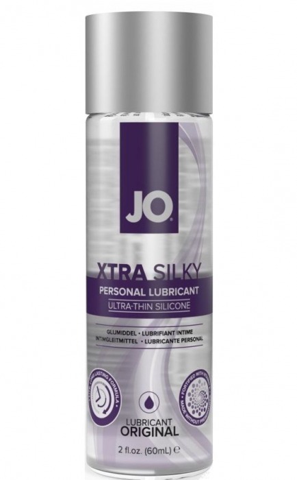 Лубрикант на силиконовой основе JO Xtra Silky - 60 мл. - System JO - купить с доставкой в Сочи