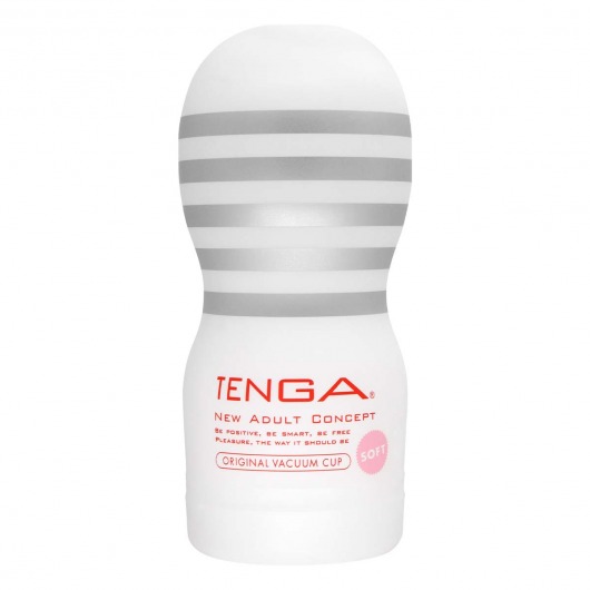 Мастурбатор TENGA Original Vacuum Cup Soft - Tenga - в Сочи купить с доставкой