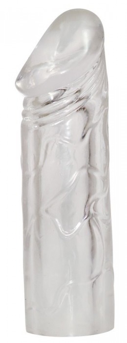 Удлиняющая насадка на пенис Mega Dick Sleeve Transparent - Orion - в Сочи купить с доставкой
