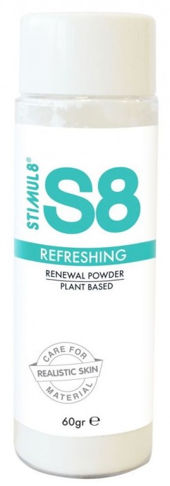 Пудра для игрушек из реалистичных материалов Renewal Powder - 60 гр. - Stimul8 - в Сочи купить с доставкой