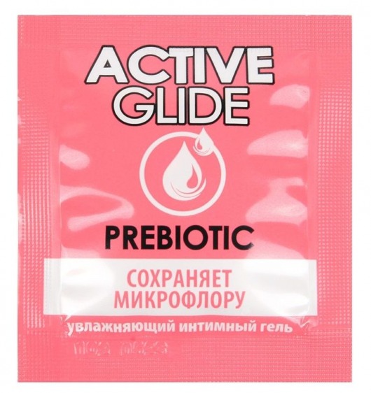 Лубрикант на водной основе Active Glide с пребиотиком - 3 гр. - Биоритм - купить с доставкой в Сочи