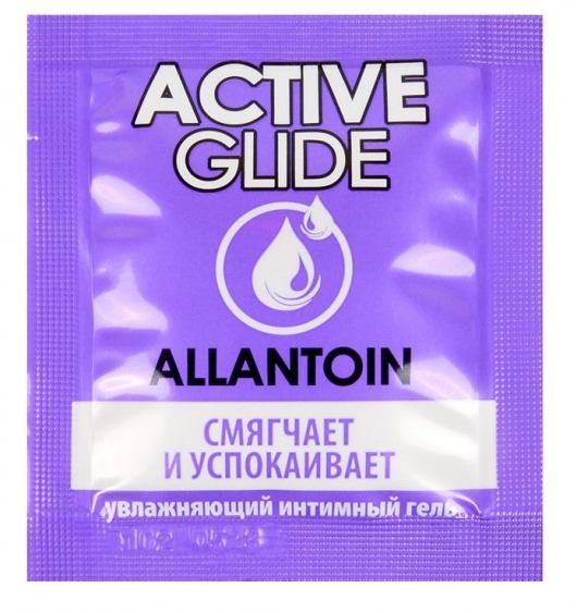 Лубрикант на водной основе Active Glide с аллантоином - 3 гр. - Биоритм - купить с доставкой в Сочи