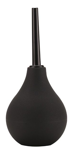 Черный анальный душ ANAL DOUCHE с прямым наконечником - Dream Toys - купить с доставкой в Сочи