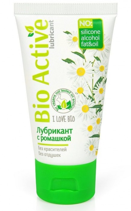 Гель-лубрикант на водной основе Bio Active - 50 гр. - Биоритм - купить с доставкой в Сочи