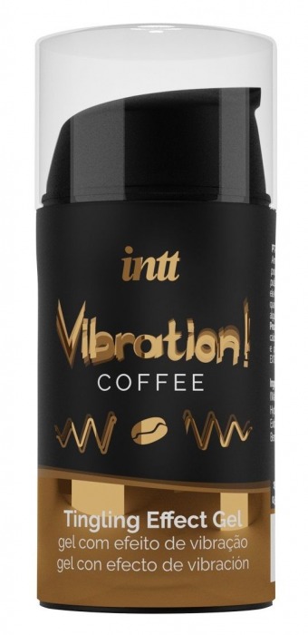 Жидкий интимный гель с эффектом вибрации Vibration! Coffee - 15 мл. - INTT - купить с доставкой в Сочи