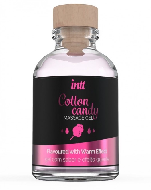 Массажный гель с согревающим эффектом Cotton Candy - 30 мл. - INTT - купить с доставкой в Сочи