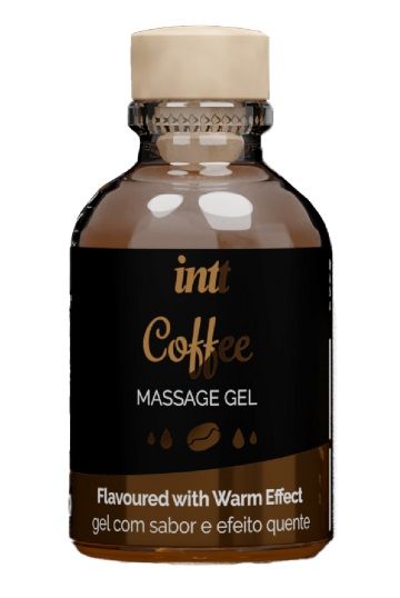 Массажный гель с согревающим эффектом Coffee - 30 мл. - INTT - купить с доставкой в Сочи