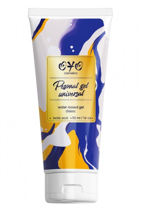 Интимная смазка на водной основе OYO Personal Gel Universal - 50 мл. - OYO - купить с доставкой в Сочи