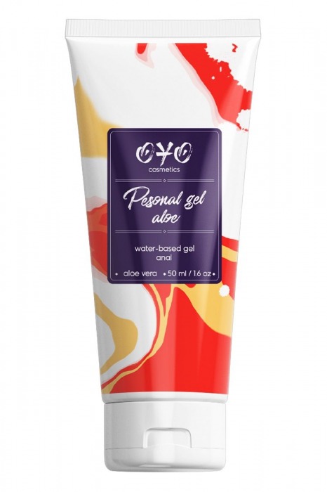 Анальная смазка на водной основе OYO Personal Gel Aloe - 50 мл. - OYO - купить с доставкой в Сочи