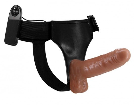 Страпон на трусиках с вибрацией Ultra Passionate Harness - 16 см. - Baile - купить с доставкой в Сочи