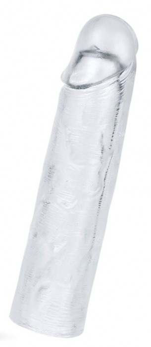 Прозрачная насадка-удлинитель Flawless Clear Penis Sleeve Add 1 - 15,5 см. - Lovetoy - в Сочи купить с доставкой