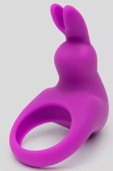 Фиолетовое эрекционное виброкольцо Happy Rabbit Cock Ring Kit - Happy Rabbit - в Сочи купить с доставкой