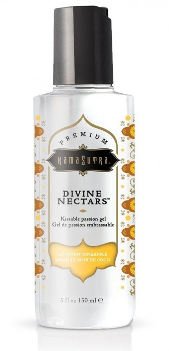 Гель-лубрикант на водной основе Divine Nectars Vanilla с ароматом ванили - 150 мл. - Kama Sutra - купить с доставкой в Сочи