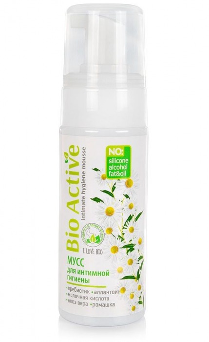 Мусс для интимной гигиены Bio Active - 150 мл. - Биоритм - купить с доставкой в Сочи
