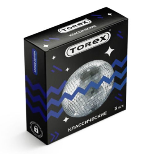 Гладкие презервативы Torex Party  Классические  - 3 шт. - Torex - купить с доставкой в Сочи