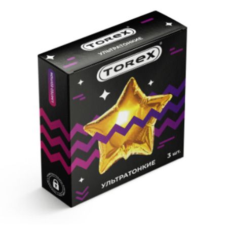 Презервативы Torex Party  Ультратонкие  - 3 шт. - Torex - купить с доставкой в Сочи