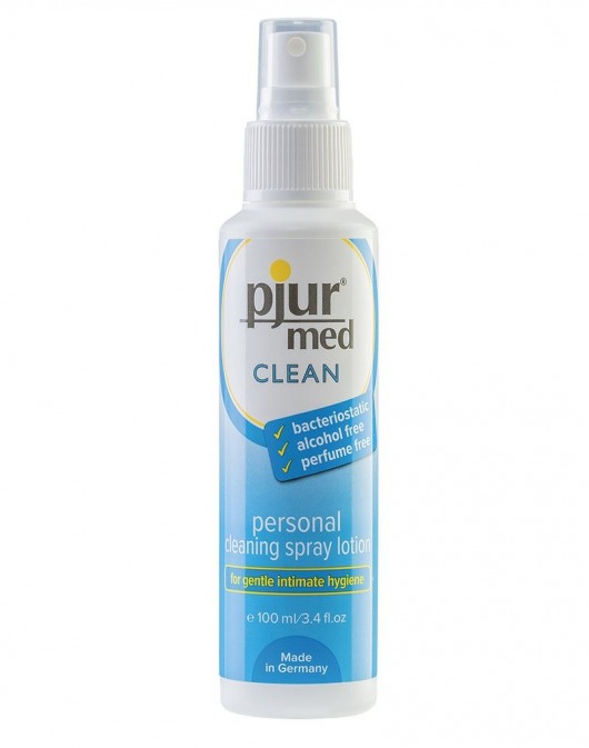 Гигиенический спрей pjur MED Clean Spray - 100 мл. - Pjur - купить с доставкой в Сочи