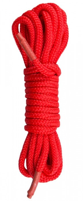 Красная веревка для связывания Nylon Rope - 5 м. - Easy toys - купить с доставкой в Сочи