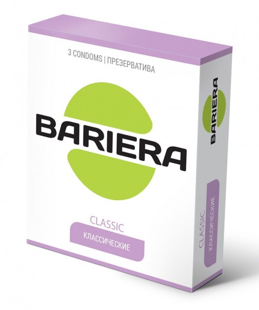 Классические презервативы Bariera Classic - 3 шт. - Bariera - купить с доставкой в Сочи
