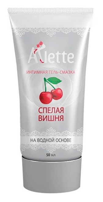 Интимная гель-смазка на водной основе Arlette  Спелая вишня  - 50 мл. - Arlette - купить с доставкой в Сочи