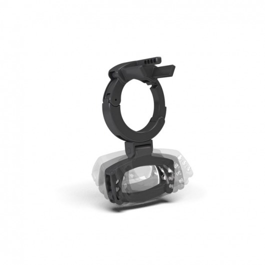 Кольцо с зажимом для мошонки для пояса верности Pubic Enemy - MyStim - купить с доставкой в Сочи