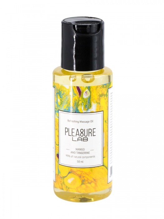 Массажное масло Pleasure Lab Refreshing с ароматом манго и мандарина - 50 мл. - Pleasure Lab - купить с доставкой в Сочи