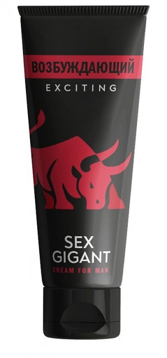 Возбуждающий крем для мужчин Sex Gigant - 80 мл. - Миагра - купить с доставкой в Сочи