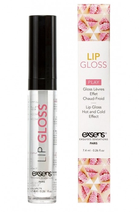 Блеск для губ Lip Gloss Strawberry с ароматом клубники - 7 мл. - Exsens - купить с доставкой в Сочи