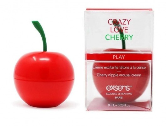Крем для стимуляции сосков Crazy Love Cherry - 8 мл. - Exsens - купить с доставкой в Сочи