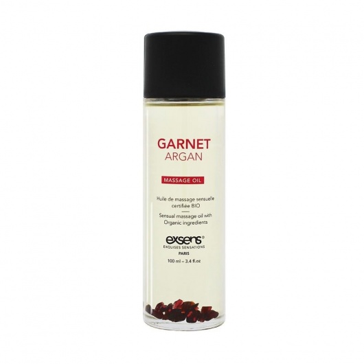 Органическое массажное масло GARNET ARGAN - 100 мл. - Exsens - купить с доставкой в Сочи