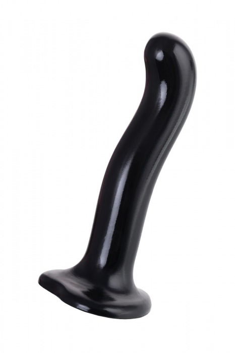 Черный стимулятор для пар P G-Spot Dildo Size L - 19 см. - Strap-on-me - в Сочи купить с доставкой