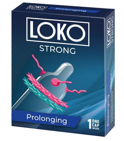 Стимулирующая насадка на пенис LOKO STRONG с продлевающим эффектом - Sitabella - в Сочи купить с доставкой