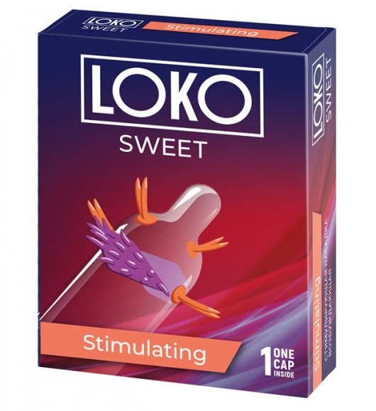 Стимулирующая насадка на пенис LOKO SWEET с возбуждающим эффектом - Sitabella - в Сочи купить с доставкой