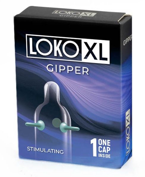 Стимулирующая насадка на пенис LOKO XL GIPPER - Sitabella - в Сочи купить с доставкой