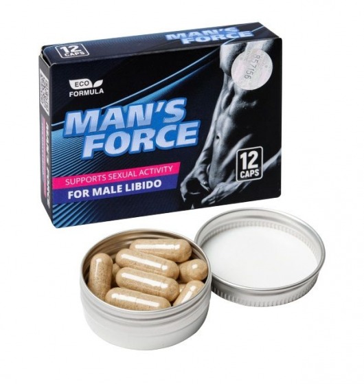 Пищевой концентрат для мужчин MANS FORCE  - 12 капсул - Sitabella - купить с доставкой в Сочи