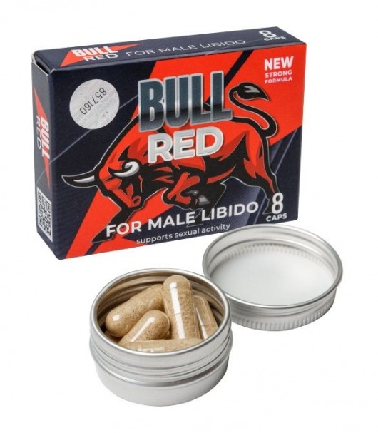 Пищевой концентрат для мужчин BULL RED - 8 капсул - Sitabella - купить с доставкой в Сочи