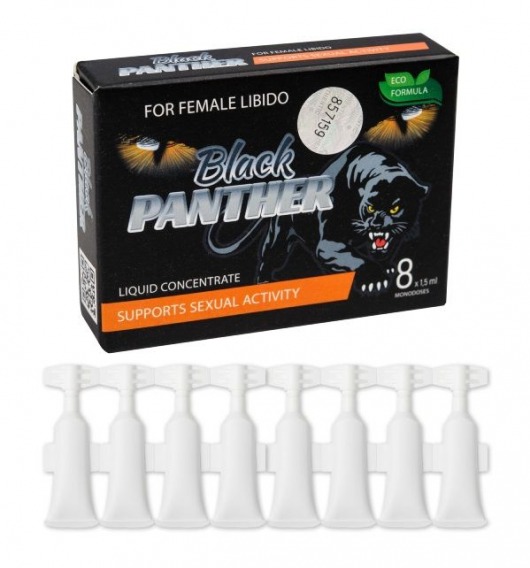 Пищевой концентрат для женщин BLACK PANTER - 8 монодоз (по 1,5 мл.) - Sitabella - купить с доставкой в Сочи
