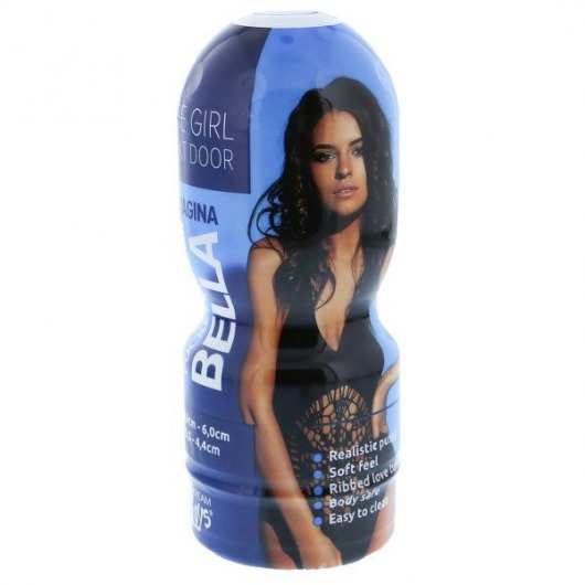 Телесный мастурбатор-вагина в тубе Bella - Dream Toys - в Сочи купить с доставкой