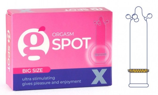 Стимулирующая насадка G-Spot X Big size - Sitabella - купить с доставкой в Сочи