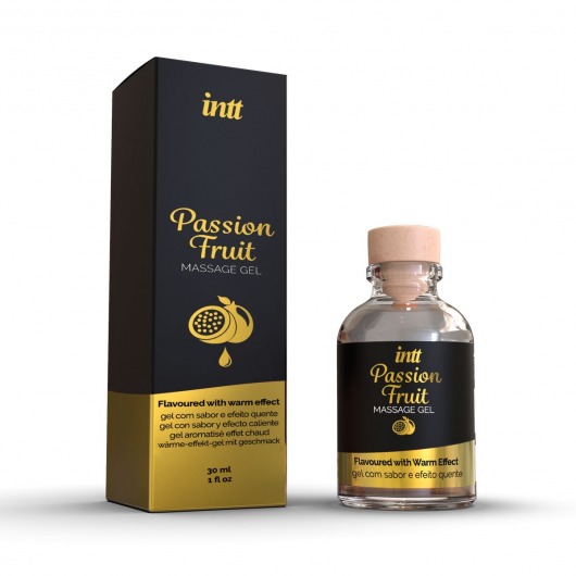 Массажный гель с ароматом маракуйи Passion Fruit - 30 мл. - INTT - купить с доставкой в Сочи